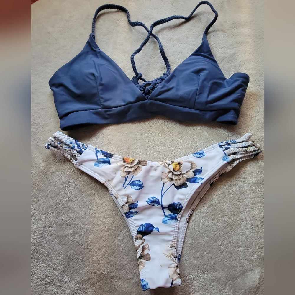 2 pc Bikini Set - Blue